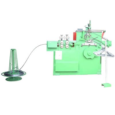 คุณภาพ  PLC Control Type Automatic Galvanised Laundry Wire Hanger Making Machine QK-3 โรงงาน