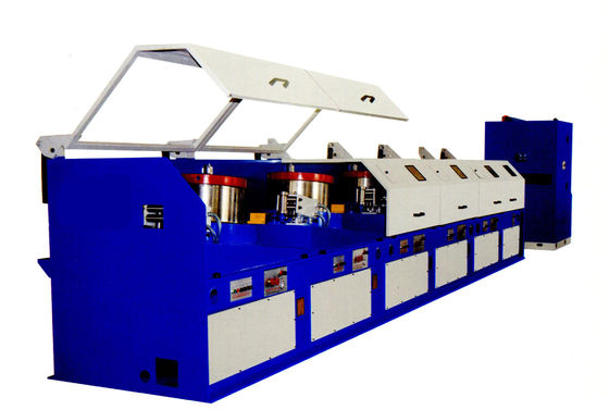 คุณภาพ  Straight-line Type Wire Drawing Machine โรงงาน