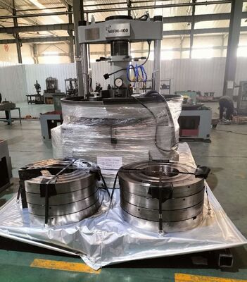 เครื่องฉายแสงลูกเหล็ก ขนาด 45KW พลังงานและความจุ 400kg