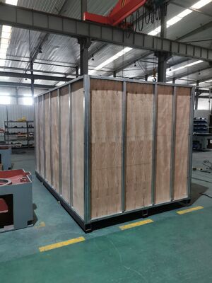 เครื่องฉายแสงลูกเหล็ก ขนาด 45KW พลังงานและความจุ 400kg