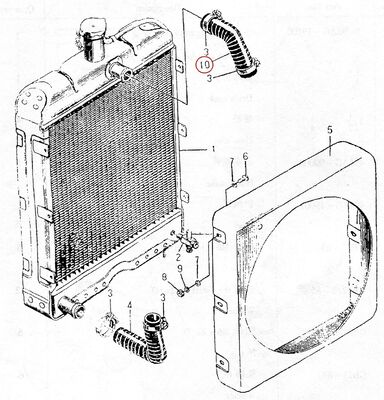 อะไหล่เครื่องยนต์ดีเซล 495AG - ท่อทางออก 495AG-00001 ผลิตในประเทศจีน