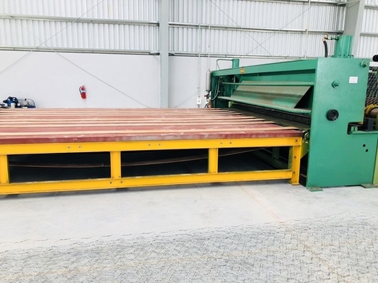 เครื่องทำลวดตาข่ายเกเบี้ยน 4300mm Dura